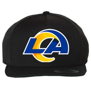 LA  Los Angeles Football Wool Snapback Cap