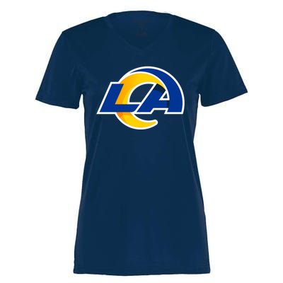 LA  Los Angeles Football Women's Momentum V-Neck T-Shirt