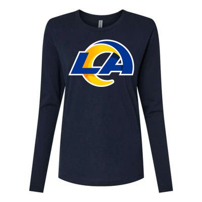 LA  Los Angeles Football Womens Cotton Relaxed Long Sleeve T-Shirt