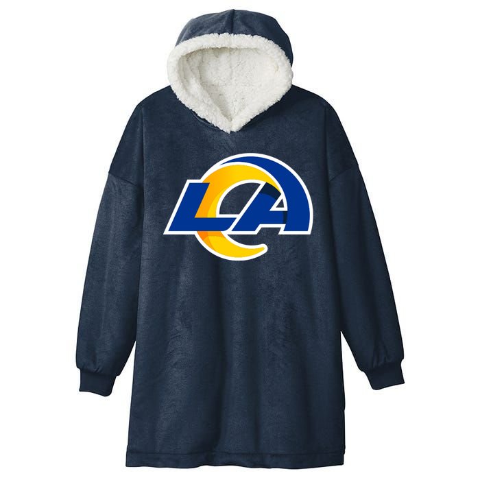 LA  Los Angeles Football Hooded Wearable Blanket