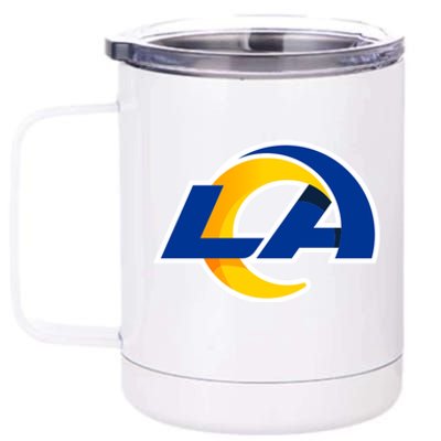 LA  Los Angeles Football 12 oz Stainless Steel Tumbler Cup