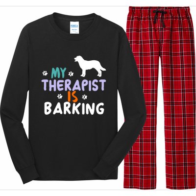 Labrador Retriever Funny Dog Lover Owner Xmas Birthday Gift Great Gift Long Sleeve Pajama Set