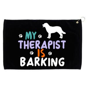 Labrador Retriever Funny Dog Lover Owner Xmas Birthday Gift Great Gift Grommeted Golf Towel