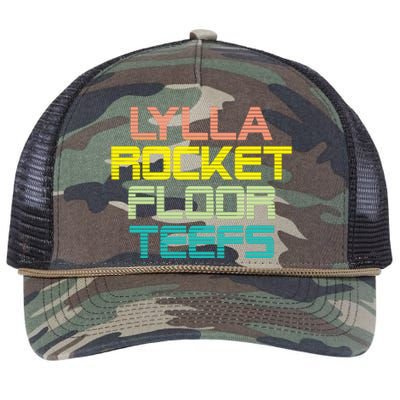 Lylla & Rocket & Floor & Teefs Retro Rope Trucker Hat Cap