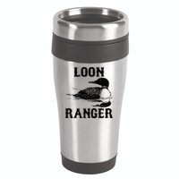 Loon Ranger Funny Common Loon Bird Watching 16oz Travel Tumbler