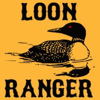 Loon Ranger Funny Common Loon Bird Watching Pom Pom 12in Knit Beanie