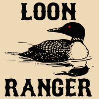 Loon Ranger Funny Common Loon Bird Watching Zip Tote Bag