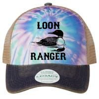 Loon Ranger Funny Common Loon Bird Watching Legacy Tie Dye Trucker Hat
