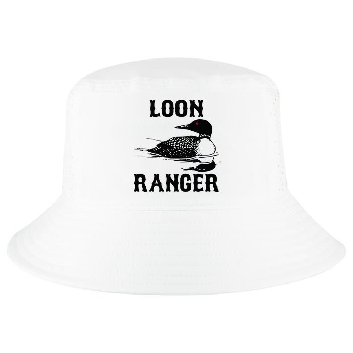 Loon Ranger Funny Common Loon Bird Watching Cool Comfort Performance Bucket Hat