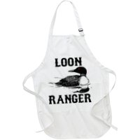 Loon Ranger Funny Common Loon Bird Watching Apron