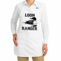 Loon Ranger Funny Common Loon Bird Watching Apron