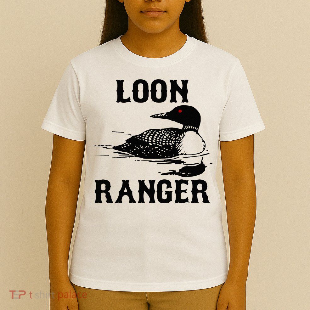 Loon Ranger Funny Common Loon Bird Watching T-Shirt