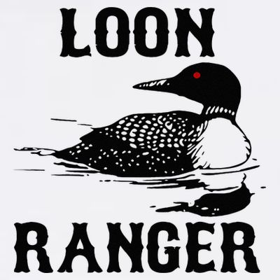 Loon Ranger Funny Common Loon Bird Watching T-Shirt