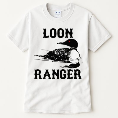 Loon Ranger Funny Common Loon Bird Watching Tall T-Shirt