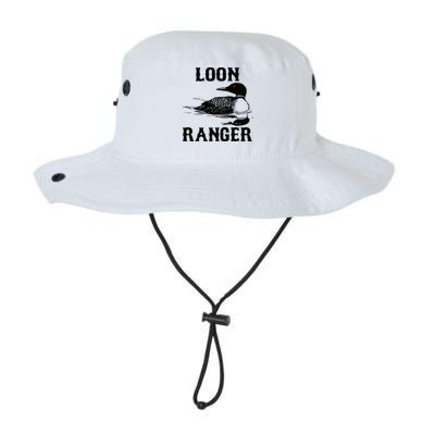 Loon Ranger Funny Common Loon Bird Watching Bucket Hat