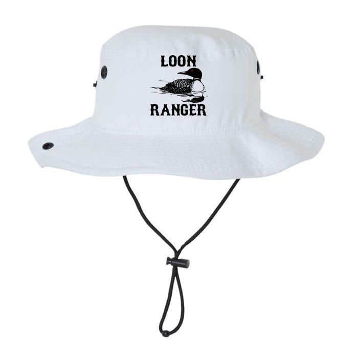 Loon Ranger Funny Common Loon Bird Watching Bucket Hat
