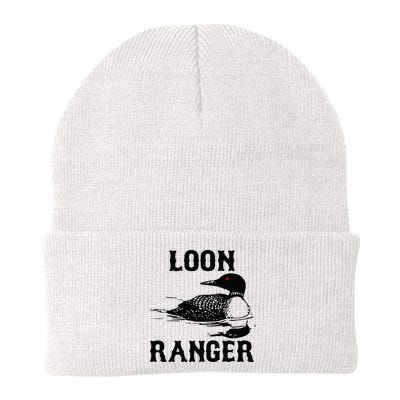 Loon Ranger Funny Common Loon Bird Watching Beanie