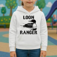 Loon Ranger Funny Common Loon Bird Watching Kids Hoodie