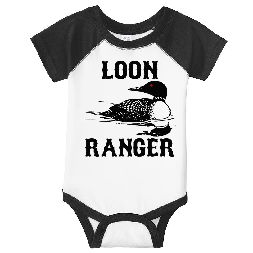 Loon Ranger Funny Common Loon Bird Watching Infant Baby Jersey Bodysuit