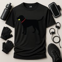 Labrador Retriever Fetch Black Lab Play Ball Performance Shirt