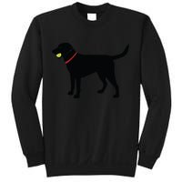 Labrador Retriever Fetch Black Lab Play Ball Sweatshirt