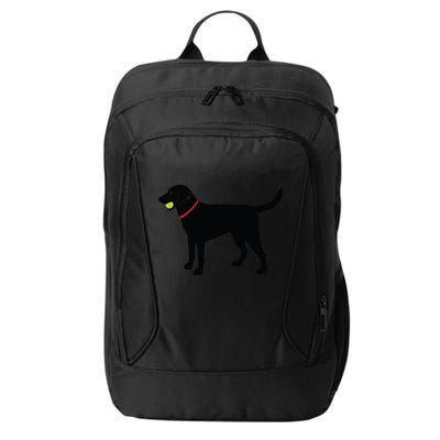 Labrador Retriever Fetch Black Lab Play Ball City Backpack