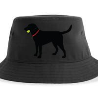 Labrador Retriever Fetch Black Lab Play Ball Sustainable Bucket Hat