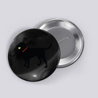 Labrador Retriever Fetch Black Lab Play Ball Button