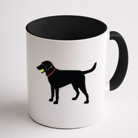 Labrador Retriever Fetch Black Lab Play Ball Mug