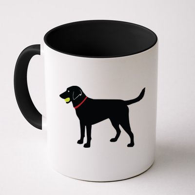 Labrador Retriever Fetch Black Lab Play Ball Mug