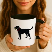 Labrador Retriever Fetch Black Lab Play Ball Mug