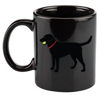 Labrador Retriever Fetch Black Lab Play Ball 11oz C Handle Ceramic Mug
