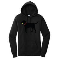 Labrador Retriever Fetch Black Lab Play Ball Women's Pullover Hoodie