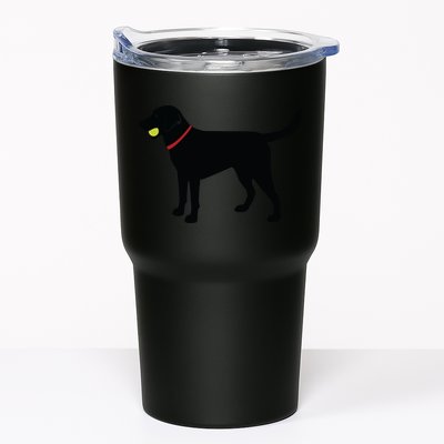 Labrador Retriever Fetch Black Lab Play Ball Tumbler