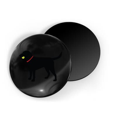 Labrador Retriever Fetch Black Lab Play Ball Magnet