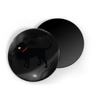 Labrador Retriever Fetch Black Lab Play Ball Magnet