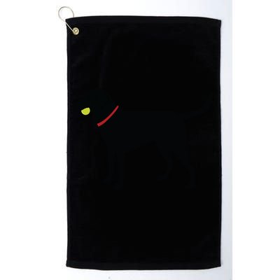 Labrador Retriever Fetch Black Lab Play Ball Golf Towel