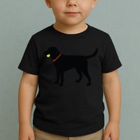 Labrador Retriever Fetch Black Lab Play Ball Toddler T-Shirt