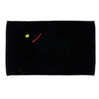 Labrador Retriever Fetch Black Lab Play Ball Microfiber Hand Towel