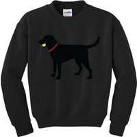 Labrador Retriever Fetch Black Lab Play Ball Kids Sweatshirt