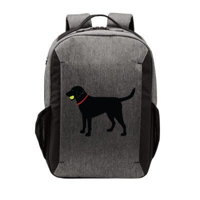 Labrador Retriever Fetch Black Lab Play Ball Vector Backpack