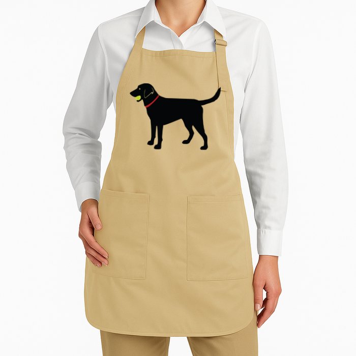 Labrador Retriever Fetch Black Lab Play Ball Apron