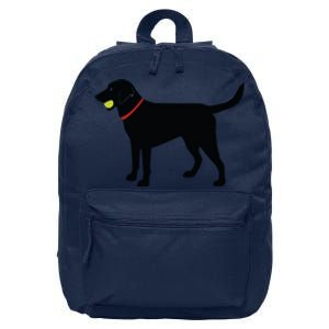 Labrador Retriever Fetch Black Lab Play Ball 16 in Basic Backpack