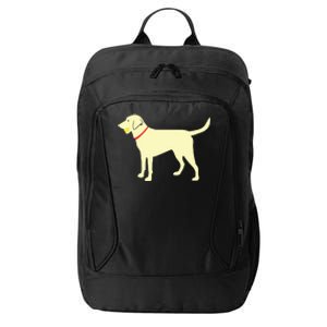 Labrador Retriever Fetch Yellow Lab Play Ball City Backpack