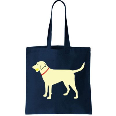 Labrador Retriever Fetch Yellow Lab Play Ball Tote Bag