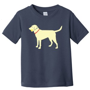 Labrador Retriever Fetch Yellow Lab Play Ball Toddler T-Shirt