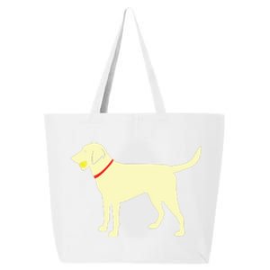 Labrador Retriever Fetch Yellow Lab Play Ball 25L Jumbo Tote