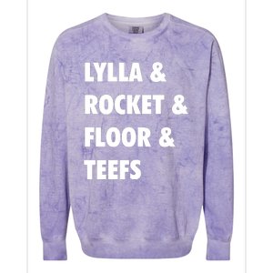 LYLLA & ROCKET & FLOOR & TEEFS Colorblast Crewneck Sweatshirt