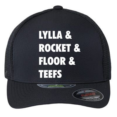 LYLLA & ROCKET & FLOOR & TEEFS Flexfit Unipanel Trucker Cap