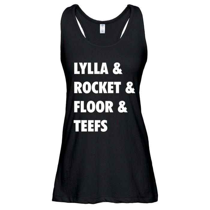 LYLLA & ROCKET & FLOOR & TEEFS Ladies Essential Flowy Tank